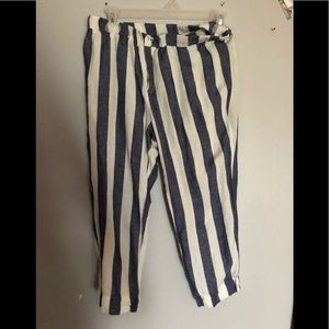 Thread and Supply Small Striped Capris